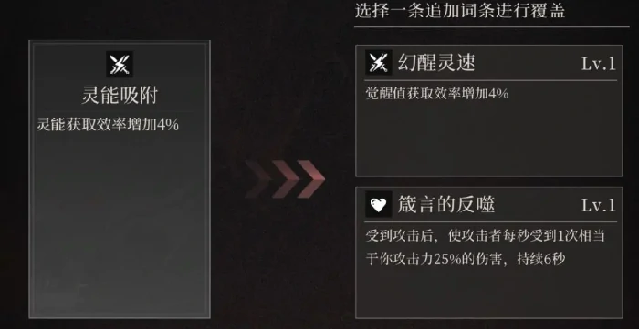 明饰词条搭配攻略