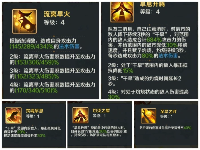 灼烧暴击流阵容推荐