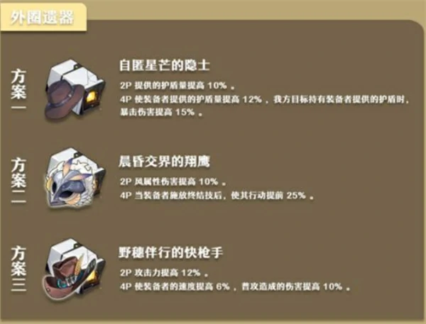 丹恒·腾荒遗器词条推荐