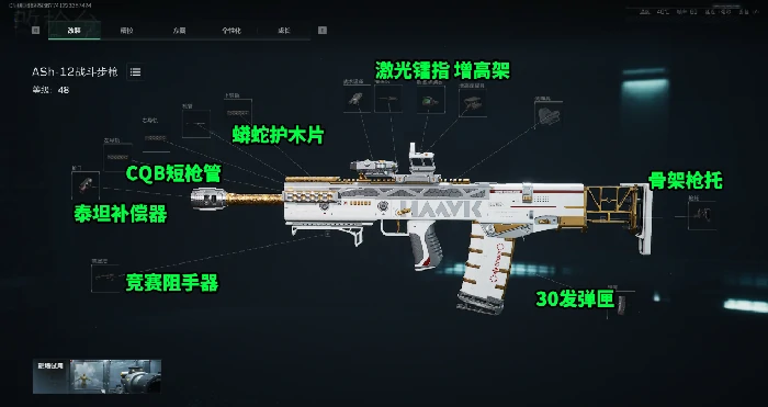 Ash-12短枪管高能配装