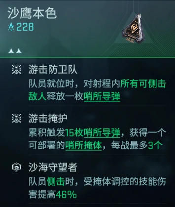 战术模组一览