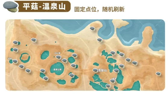 全蘑菇收集点位介绍