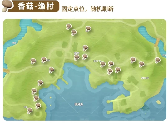 全蘑菇收集点位介绍
