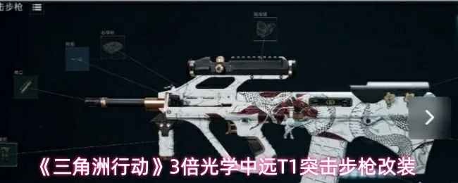 3倍光学中远T1突击步枪改装