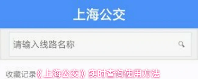实时查询使用方法