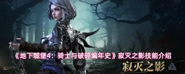 寂灭之影技能介绍