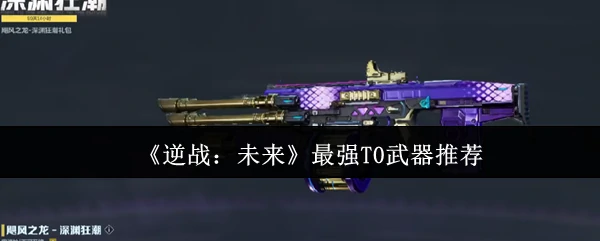 最强T0武器推荐