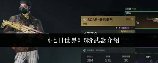 5阶武器介绍