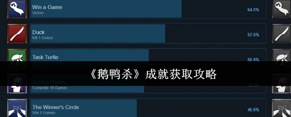 成就获取攻略
