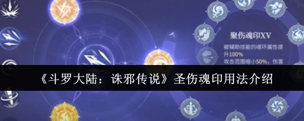 圣伤魂印用法介绍