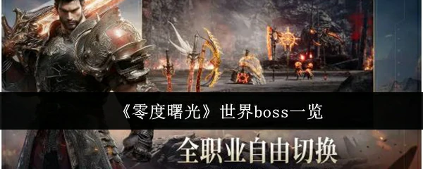 世界boss一览