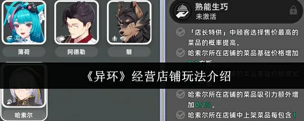 经营店铺玩法介绍