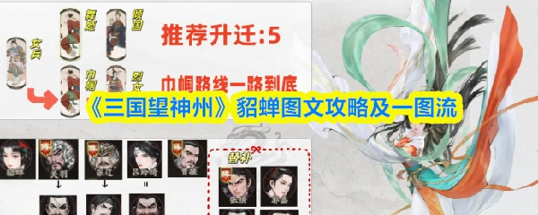 貂蝉图文攻略及一图流