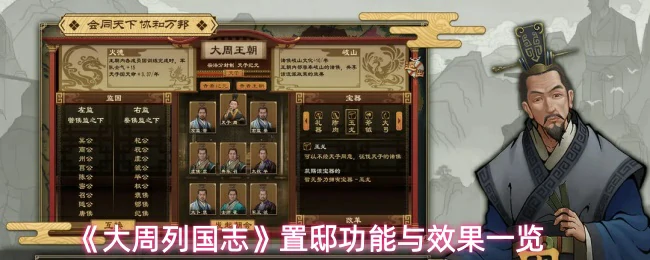 置邸功能与效果一览