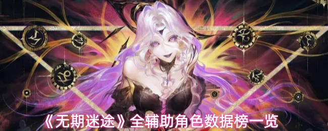 全辅助角色数据榜一览