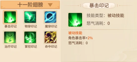 翅膀系统养成指南