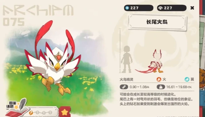 长尾火鸟宠物介绍