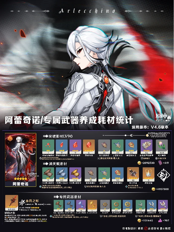 阿蕾奇诺养成攻略