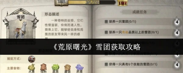雪团获取攻略