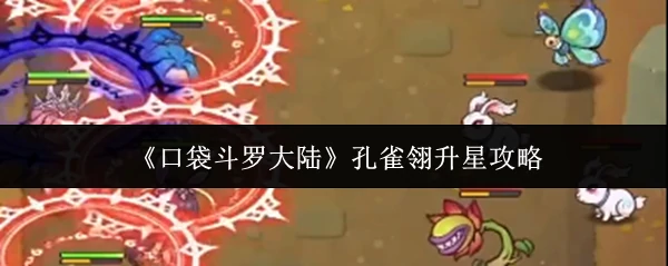 孔雀翎升星攻略