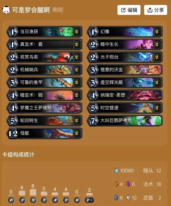 双模式月末冲分卡组