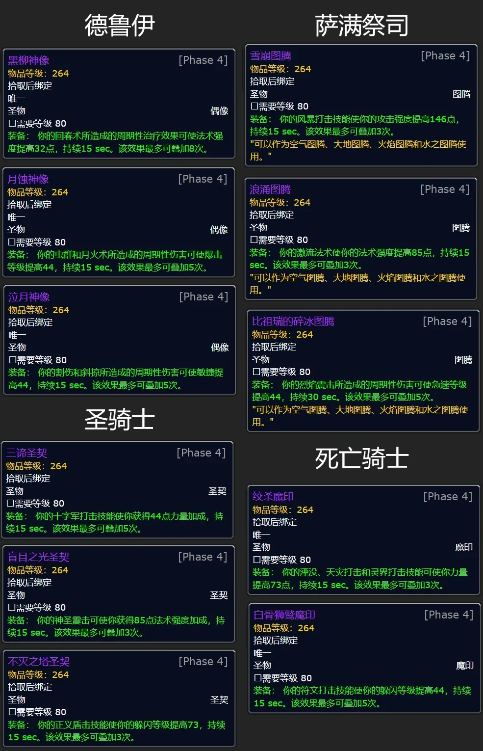 魔兽世界WLK怀旧服寒冰纹章,魔兽世界寒冰纹章兑换装备