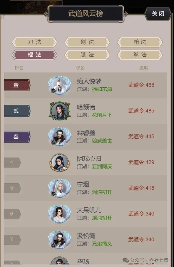 这就是江湖排行榜,这就是江湖攻略