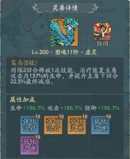 寻道大千鸾鸟技能搭配,寻道大千鸾鸟技能推荐