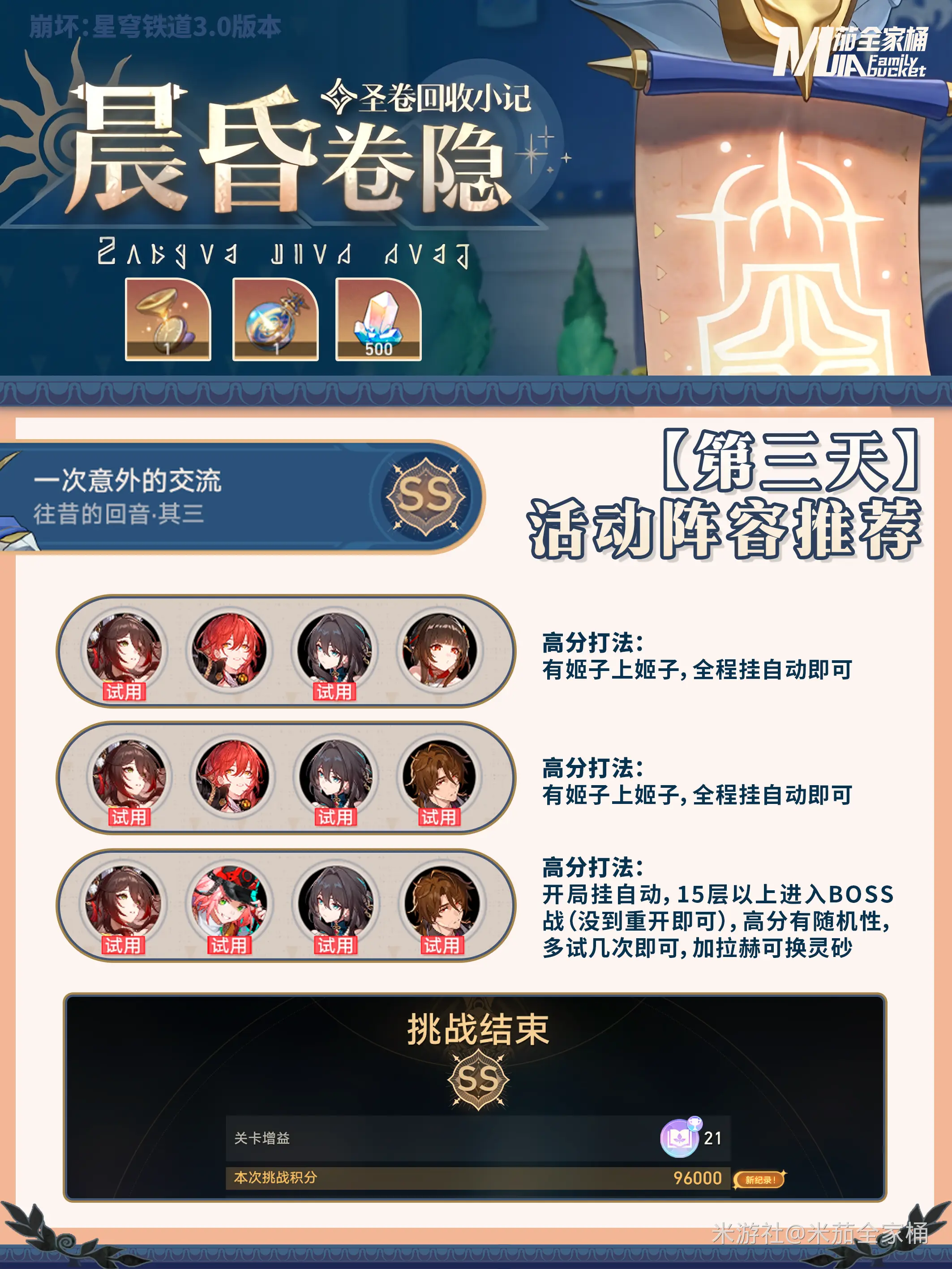 崩坏星穹铁道晨昏卷隐高分攻略,崩坏星穹铁道晨昏卷隐阵容推荐