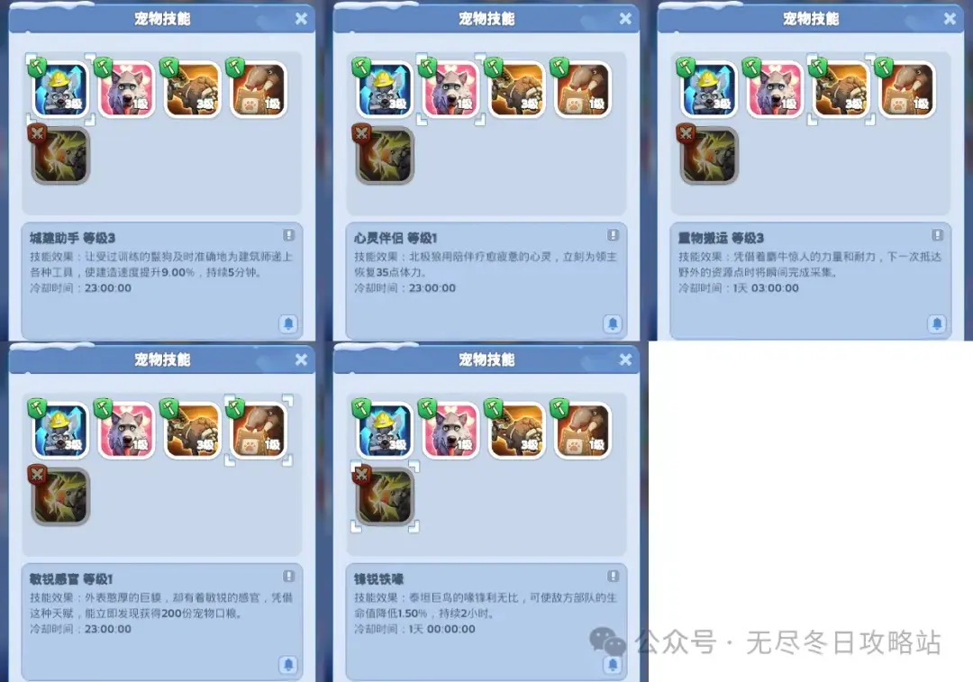 无尽冬日宠物养成攻略,无尽冬日宠物攻略大全