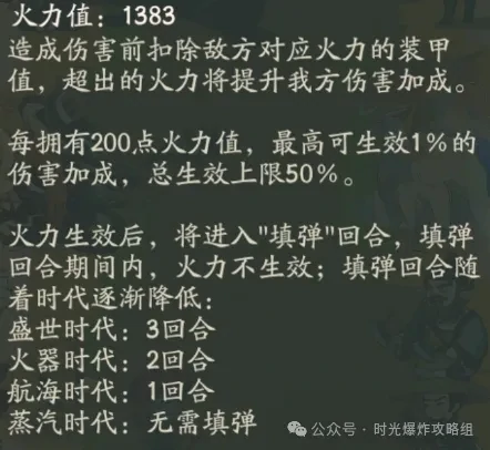 时光大爆炸火力,时光大爆炸装甲