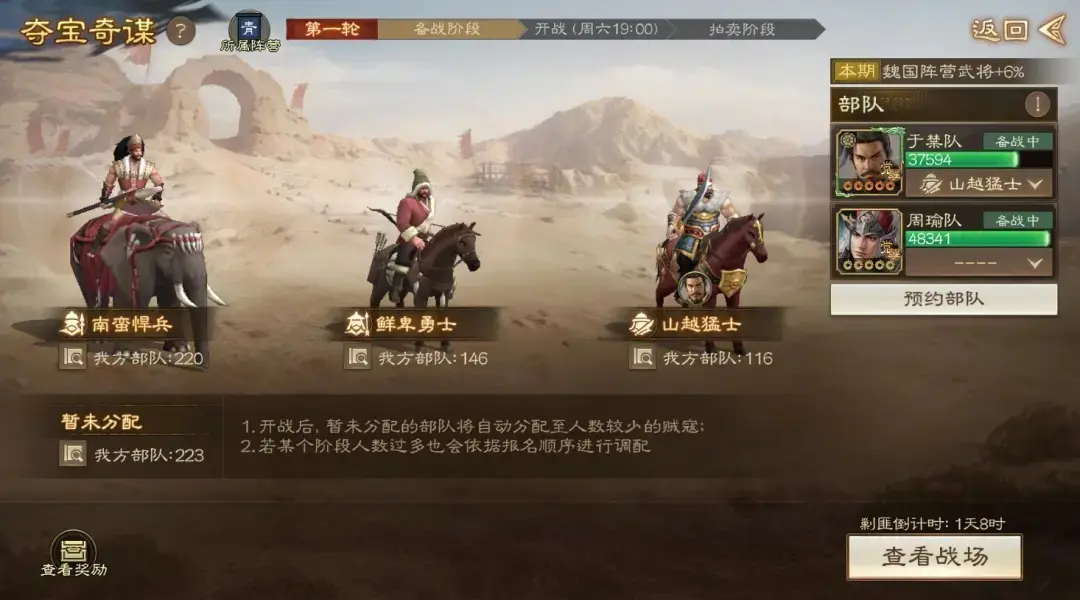 战斗流程图示