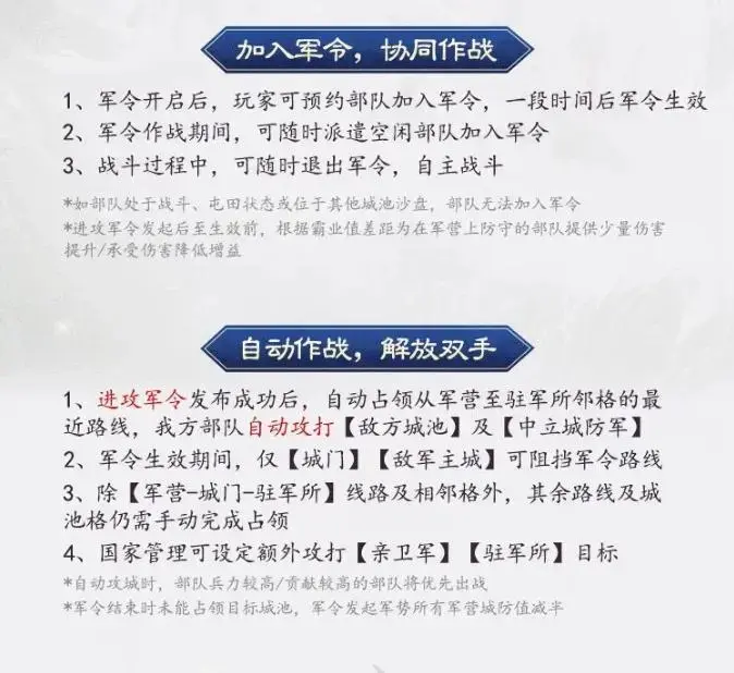 三国志战棋版PK5官渡之战赛季,三国志战棋版官渡之战霸业规则详解