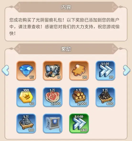 无尽冬日光阴留痕礼包,光阴留痕礼包性价比