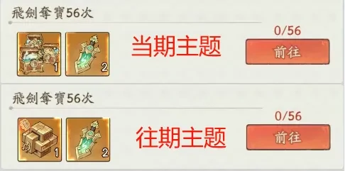 寻道大千飞剑夺宝活动主题,飞剑夺宝主题选当期还是选往期