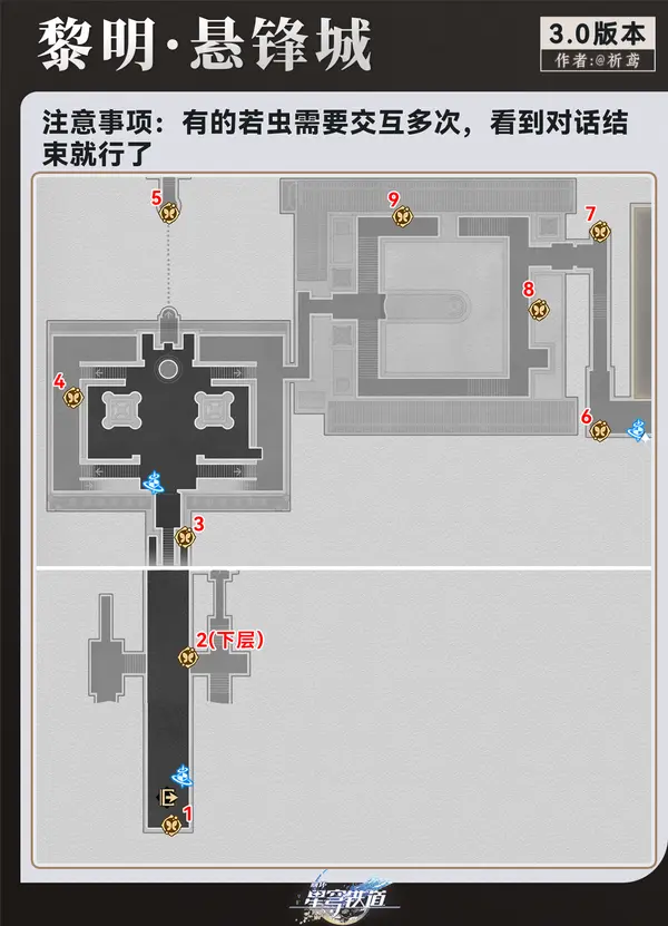 浴血战端若虫位置,悬锋城20只若虫
