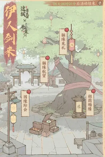 游戏活动界面示意图