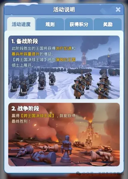 无尽冬日最强王国战争阶段,无尽冬日最强王国玩法攻略