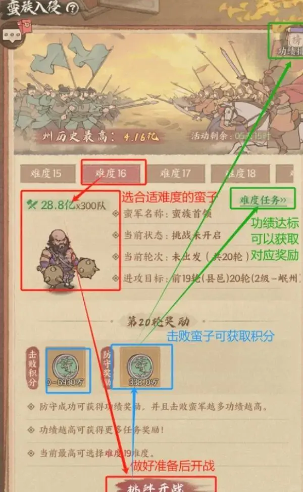 这城有良田蛮族入侵活动,这城有良田蛮族入侵攻略
