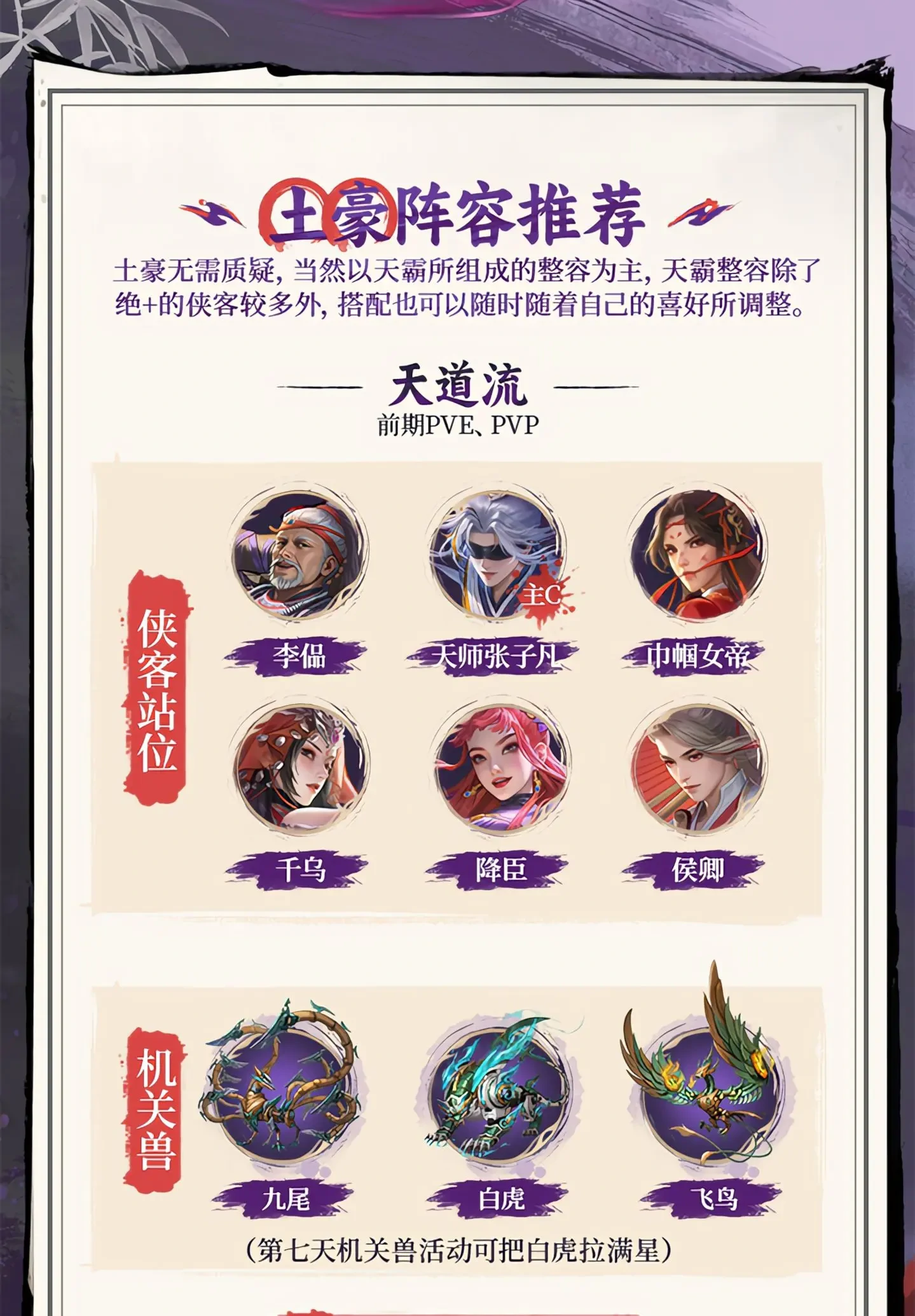不良人破局新手阵容,不良人破局阵容推荐