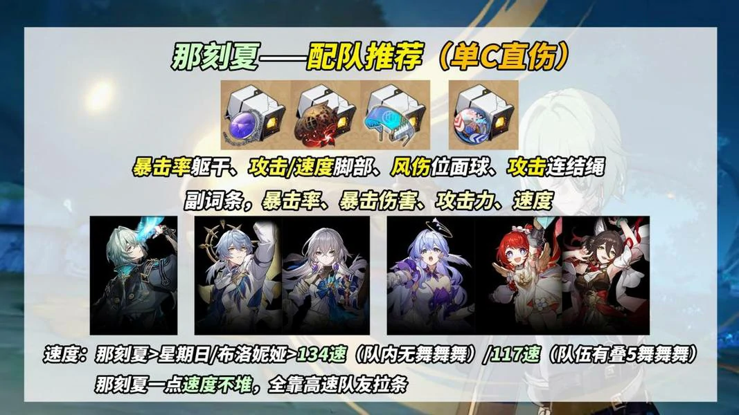 崩坏星穹铁道那刻夏下位光锥,崩坏星穹铁道那刻夏伤害期望