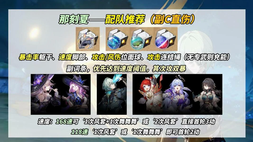 崩坏星穹铁道那刻夏下位光锥,崩坏星穹铁道那刻夏伤害期望