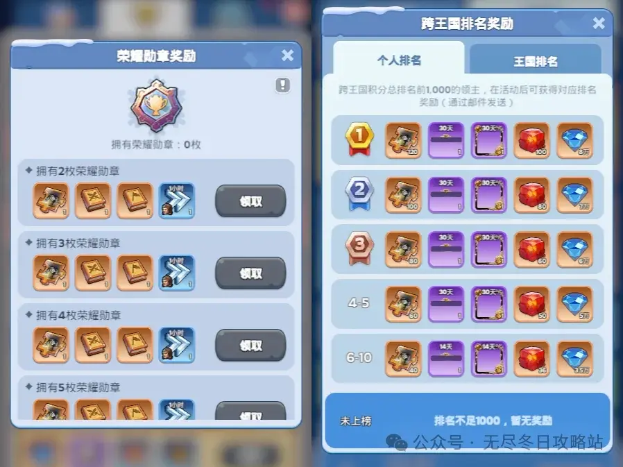 无尽冬日冻土之王活动囤资源,无尽冬日冻土之王活动攻略
