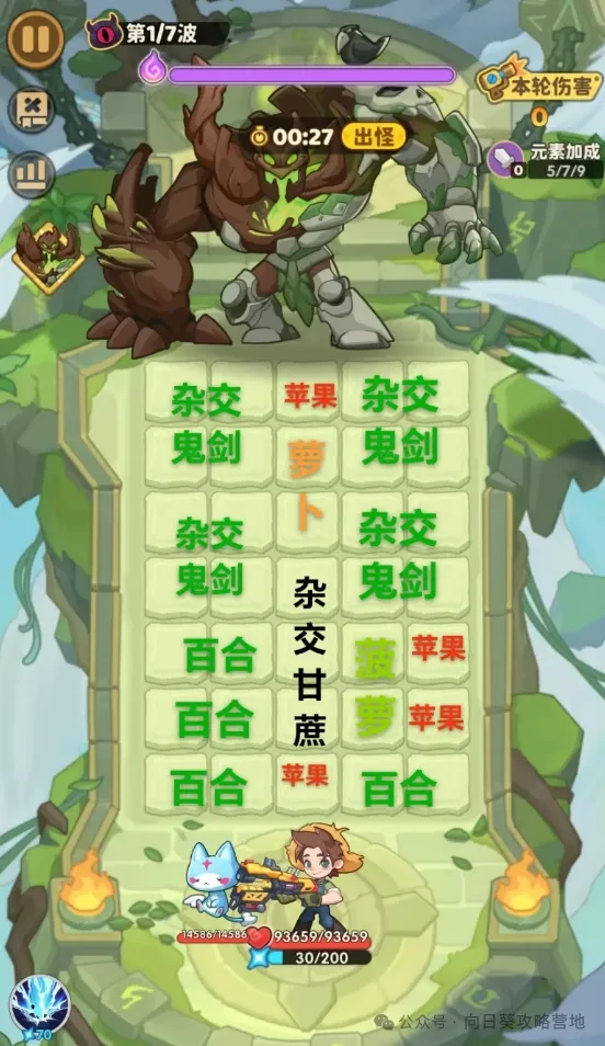 保卫向日葵虚空之境阵容,保卫向日葵虚空之境攻略