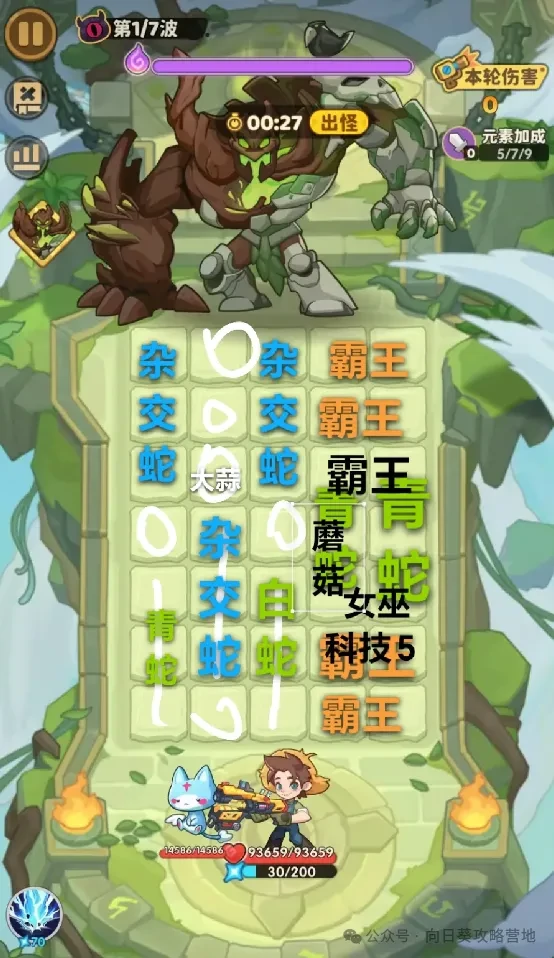 保卫向日葵虚空之境阵容,保卫向日葵虚空之境攻略