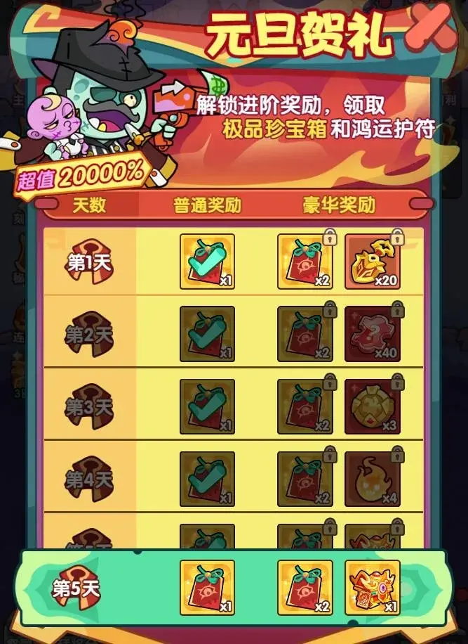 末世王者跨年庆典,末世王者元旦活动