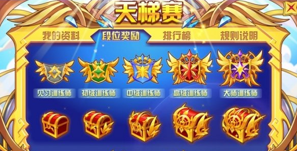 洛克王国天梯段位有哪些,洛克王国天梯段位等级划分一览