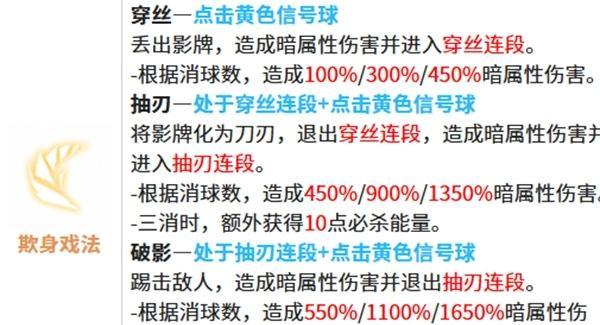 战双帕弥什莉莉丝谬影技能是什么,战双帕弥什莉莉丝谬影技能介绍