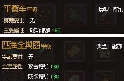 大侠立志传金色配饰有哪些,大侠立志传金色配饰汇总