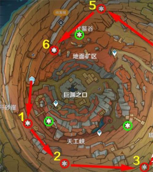 原神三枚老石位置在哪,原神三枚老石位置介绍,原神